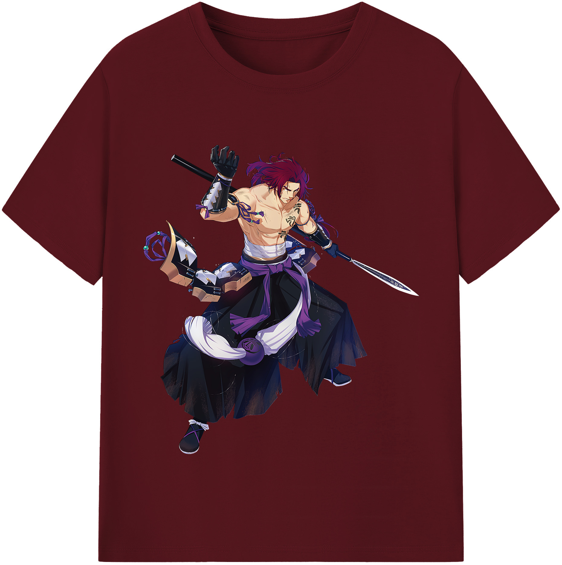 （画像用） 刀剣乱舞 Touken Ranbu 綿100％半袖Tシャツ（フロントプリント）